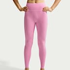 Nike Zenvy Women's High-Waisted Full-Length Leggings with No Front Seam