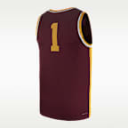 Minnesota Men's Nike College Basketball Jersey