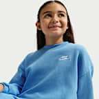 Sudadera oversized para niños talla grande Nike Sportswear Club Fleece