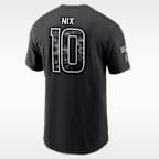 Playera Nike de la NFL para hombre Bo Nix Denver Broncos Salute to Service