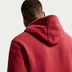Sudadera con gorro sin cierre de tejido Fleece para hombre Nike Club