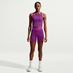 Nike AeroSwift verkürztes Dri-FIT ADV Lauf-Tanktop mit Taschen (Damen)