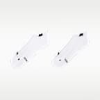 Nike Multiplier Running No-Show Socks (2 Pairs)