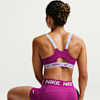 Bra deportivo ajustable acolchado para mujer Nike Indy High Support
