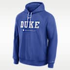 Duke Courtside Basketball Practice Men's Nike Dri-FIT Pullover Hoodie