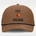 Gorra universitaria Nike ajustable para hombre USC 2026 Military Appreciation Rope Rise