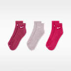 Calcetines de entrenamiento al tobillo (3 pares) Nike Everyday Plus Cushioned
