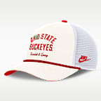 Ohio State Denim Men's Nike College Trucker Adjustable Hat
