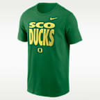 Oregon Sideline Slogan Men's Nike Dri-FIT College Long-Sleeve T-Shirt