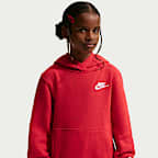 Sudadera con gorro sin cierre para niños talla pequeña Nike Sportswear Club Fleece
