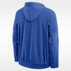 Chamarra universitaria Nike con gorro de medio cierre para hombre Kentucky Sideline Anorak