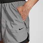 ナイキ メンズ 10cm 2イン1 リフレクティブ (再帰反射) デザイン ランニングショートパンツ