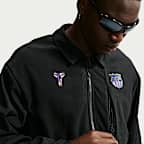 FC Barcelona Away Men's Kobe Soccer Woven Jacket