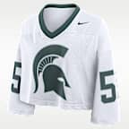 Michigan State Logo Women's Nike Dri-FIT College Cropped Jersey