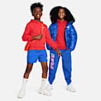 Sudadera con gorro sin cierre para niños talla grande Nike Sportswear Club Fleece