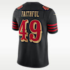 The Faithful San Francisco 49ers Rivalries Collection Men's Nike Dri-FIT NFL Limited Jersey