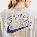 Nike Sportswear Women's Oversized Heritage Cropped Mesh Jersey