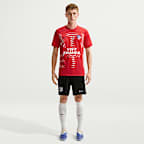 Atlético Madrid Home Men's Nike Dri-FIT Football Pre-Match Top