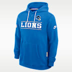 Detroit Lions Alt Standard Issue Men's Nike Dri-FIT NFL Pullover Hoodie