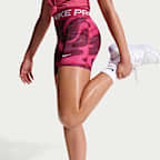 Nike Pro Dri-FIT-shorts (8 cm) til store barn (jente)
