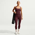 Nike Zenvy Women's High-Waisted 7/8 Leggings with No Front Seam