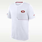 San Francisco 49ers Sideline Coach Men's Nike Dri-FIT NFL Top