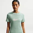 Nike Sportswear Women's Slim Short-Sleeve Burnout Logo Top