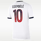 Jersey de futbol Nike Aero-FIT de Ousmane Dembélé del Paris Saint-Germain visitante 2026/27 Match para hombre