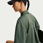 เสื้อแขนยาวเอวลอยผู้หญิง Dri-FIT Nike 24.7 PerfectStretch