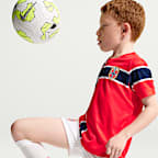 Norway 2026 Stadium Home Younger Kids' Nike Football Replica 3-Piece Kit