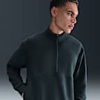 Playera Dri-FIT de medio cierre para hombre Nike 24.7 ImpossiblySoft