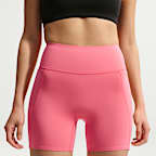 나이키 유니버사 여성 하이웨이스트 5인치 노 프론트 심 바이커 쇼츠