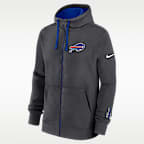 Buffalo Bills Playbook Page Club Men's Nike NFL Full-Zip Hoodie