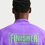Playera de correr Nike Stride Dri-FIT de medio cierre para hombre