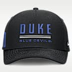 Duke Sideline Practice Rise Men's Nike Dri-FIT College Adjustable Hat