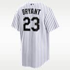 MLB Colorado Rockies (Kris Bryant) Men's Replica Baseball Jersey