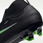 Nike Jr. Mercurial Superfly 11 Academy Little Kids' Multi-Ground High-Top Soccer Cleats