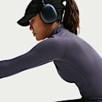 Nike One Fitted Dri-FIT-Jacke mit durchgehendem Reißverschluss für Damen