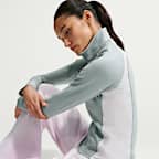 Nike Sportswear Tam Boy Fermuarlı Uzun Kollu Kadın Üstü