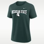 Michigan State Arch Logo Women's Nike College T-Shirt