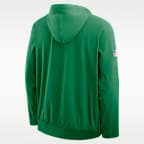 Philadelphia Eagles Alt Option Route Anorak Men's Nike NFL 1/2-Zip Hooded Jacket