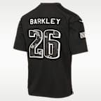 Saquon Barkley Philadelphia Eagles Salute to Service Big Kids' Nike NFL Game Jersey