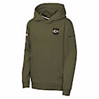 Nike Club Fleece NFL Kansas City Chiefs Big Kids' "Salute to Service" Pullover Hoodie
