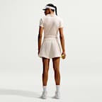 NikeCourt Heritage Kısa Kollu Crop Kadın Tenis Polo Üstü