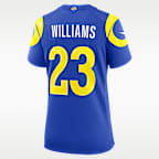 Jersey Nike de la NFL Game para mujer Kyren Williams Los Angeles Rams