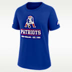New England Patriots Sideline Alt Women's Nike Dri-FIT NFL T-Shirt