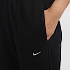 나이키 스포츠웨어 칠 테리 여성 미드라이즈 프렌치 테리 오픈 헴 스웻팬츠