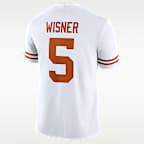 Quintrevion Winser Texas Men’s Nike Dri-FIT College Game Jersey