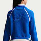 Nike Sportswear Collection Big Kids' (Girls') Sweater Track Jacket