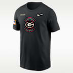 Playera universitaria Nike Dri-FIT para hombre Georgia Military Appreciation